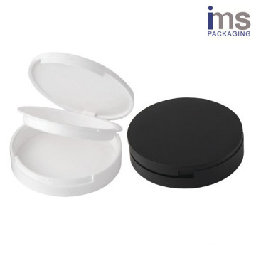 Round Plastic Powder Compact Case